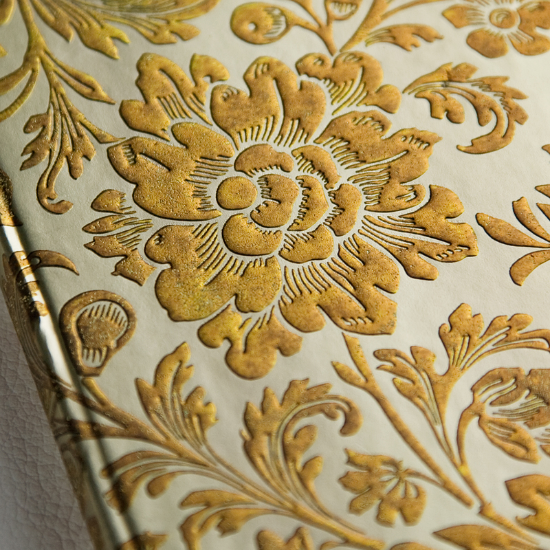 ペーパーブランクス 金襴の花 ハニーブルーム スリム | ペーパー